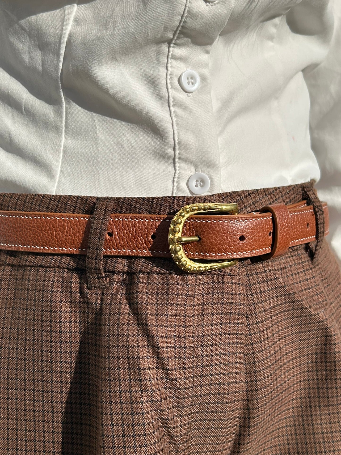 Ceinture en cuir Femme