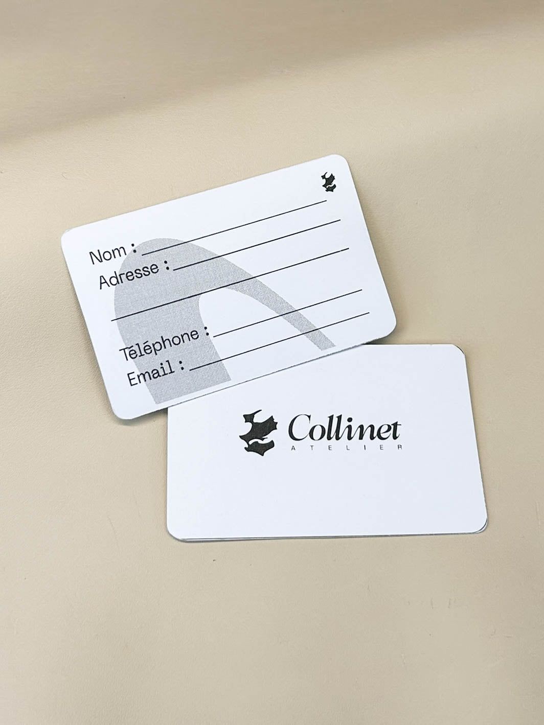 Porte étiquette artisanal - L'escale