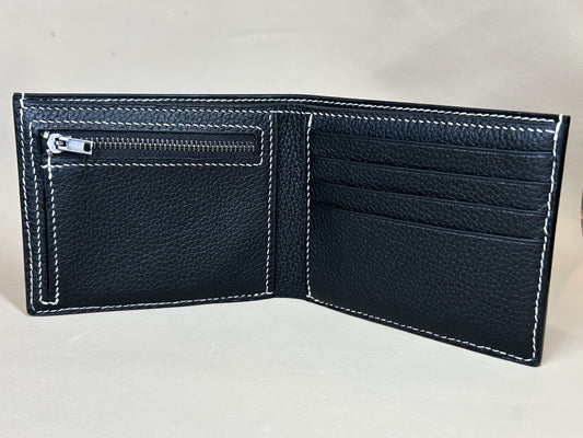 Portefeuille artisanal en cuir