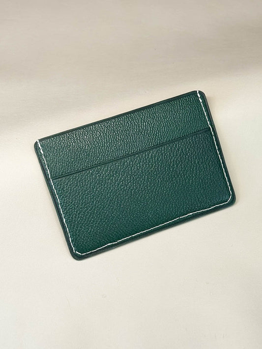 Porte carte artisanal en cuir